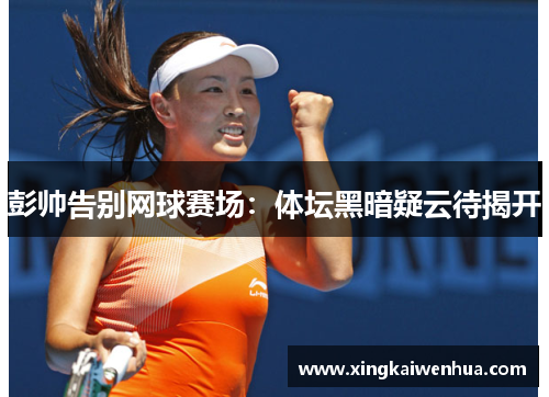 彭帅告别网球赛场：体坛黑暗疑云待揭开